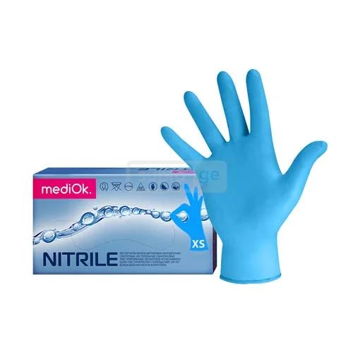MEDIOK - Medical nitrile glove XS 100pcs